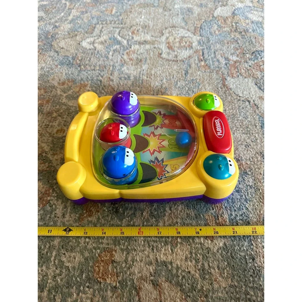 Playskool Poppin Bedbugs Pinball Machine Y2K 2002 Toddler Kids Toy‎